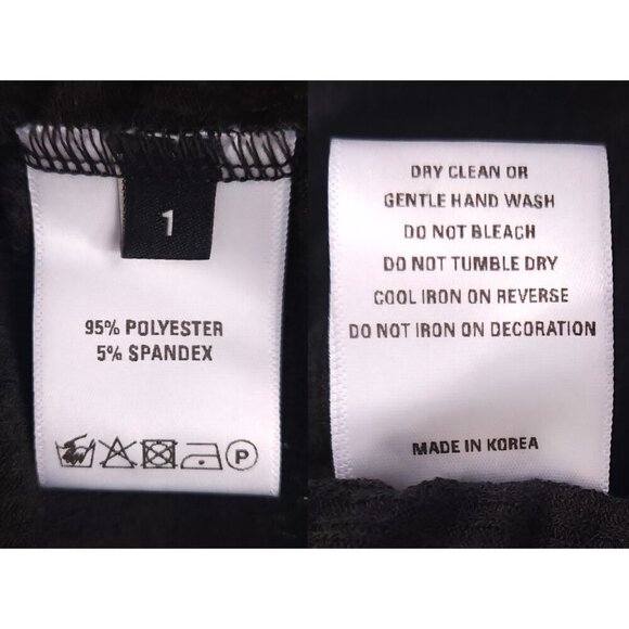 Hyein Seo Rib Top Size 1 S Womens Black $150 - Picture 14 of 16